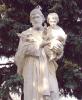 Statue of St. Joseph holding Jesus