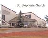 Exterior of St. Stephen's Parish, Olds
