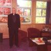 Archbishop Joseph MacNeil standing in his office