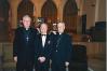 Archbishop Joseph MacNeil with Jules Lacoursiere and Bishop Myron Daciuk
