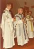 Rev. MacDonall, Rev. Burke, and Rev. Nowakowski celebrating Mass