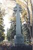 Celtic cross on Archbishop O'Leary's grave