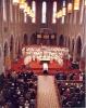 Funeral Mass of Archbishop Anthony Jordan at St. Joseph's Cathedral as seen from choir loft
