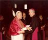 Archbishop MacNeil with Pope John Paul II