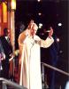 Pope John Paul II gesturing to a crowd