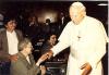 Pope John Paul II and a nun