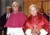 Pope John Paul II and Archbishop MacNeil
