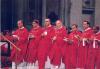 Archbishop Collins and several other Bishops in Rome