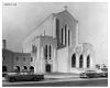 Exterior of St. Joseph's Cathedral just prior to completion