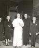 Then Rev. Joseph MacNeil and Pope Pius XII in Rome