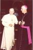 Archbishop MacNeil and Pope John Paul II in Rome