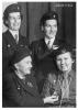Four members of the Girl Guides