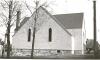 Side view of the exterior of Immaculate Conception Parish, Edmonton