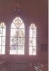 Stained glass windows at Immaculate Conception Parish, Edmonton